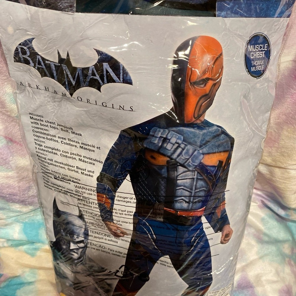 Men's Batman‎ Arkham Origins  Deathstroke Costume size extra large